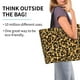 thumbnail image 2 of Fotbe Gold Glitter Leopard Bolsa Tote Estética de Lona con Estampado para Mujer - Bolsa Reutilizable de Hombro Casual para Vacaciones, Compras, Trabajo y Gimnasio, 2 of 8