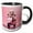 Black/White, variant on 3drose, Cute Kitten on a Motor Scooter with Helmet, 11oz Two-tone Yellow Mug