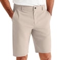thumbnail image 2 of Fabrcox Mens Dress Shorts Elastic Waist Bermuda Shorts for Men Summer Work Office Business Men Shorts Casual with Pockets Khaki XL, 2 of 9