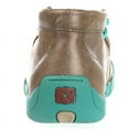 thumbnail image 4 of Children's Twisted X YDM0017 Driving Moc Bomber/Turquoise Leather 2.5 M, 4 of 5