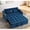 Blue, variant on 55.5 Inch Versatile Foldable Sofa Bed, Adjustable Back Velvet Pull Out Bed with USB Port and Swivel Phone Stand, 3-in-1 Sleeper Sofa for Living Room, Blue