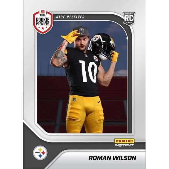 NFL 2024 Instant RPS First Look Football     Roman Wilson RPSFL-26 (Rookie)