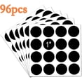 thumbnail image 4 of 1" Inch Round Chalkboard Labels Reusable Round Chalkboard Stickers Pantry and Storage Stickers for Jars,Spice,Parties,Craft Rooms,Weddings and Organize Your Home & Kitchen 96 PCS, 4 of 4