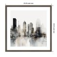thumbnail image 2 of Amanti Art New York Layered Urban I Wood Framed Wall Art Print, 2 of 7