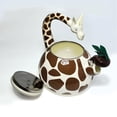 thumbnail image 3 of Cute Giraffe Design Whistling Tea Kettle - Enamel on Steel for Stove Top - 2.1 Quart - Charming Kitchen Accessory, 3 of 4
