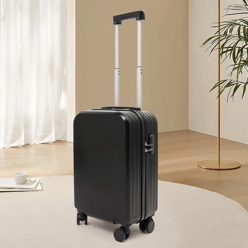 20-Inch Carry on Luggage, Hardside Suitcase with 88LBS Massive Load Capacity IATA Compliant, 360° Spinner Wheels & 2-Stage Handle for Men Women, Black