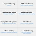 thumbnail image 2 of VIN1060PLUS 10x6 Inch Battery-Free Graphics Drawing Tablet with 8192 Levels Pressure Sensitivity, 60° Tilt Support, 12+10 Customizable Shortcut Keys, 8 Replacement Nibs & Pen Extractor, Compatible, 2 of 6