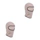 thumbnail image 2 of Advancent Regalos para niños Accesorios de motocicleta Pasamontañas Cubierta facial Sombreros Cuello a prueba de polvo Sombreros térmicos beige 2Conjunto, 2 of 6