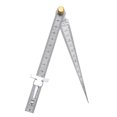 thumbnail image 1 of Taper Gauge Wedge Feeler Gauge Hole Gap Ruler Stainless Steel Welding Test Hole Inspection Tool, 1 of 5