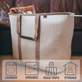 thumbnail image 4 of Cesto de ropa sucia CleverMade, plegable, 64 L, paquete de 2, 4 of 8