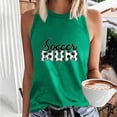 thumbnail image 1 of Qiopertar Blouse Sans Manches Imprimée Mode Décontractée pour Femmes Col Rond Sexy Pull-Over Slim Offres de la Semaine Liquidation à Moins de 5$ jusqu'à 90 % de Réduction, 1 of 4