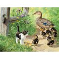 thumbnail image 1 of Taladro Diamante Pintura Cgtredaw 5D DIY Pueblo Gato Patos Punto Cruz bordado, 1 of 9