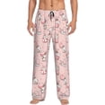 thumbnail image 1 of Balery Easter Rabbit Pantalones de pijama para hombre, pijama ultraligero, pantalón de descanso-Small, 1 of 6