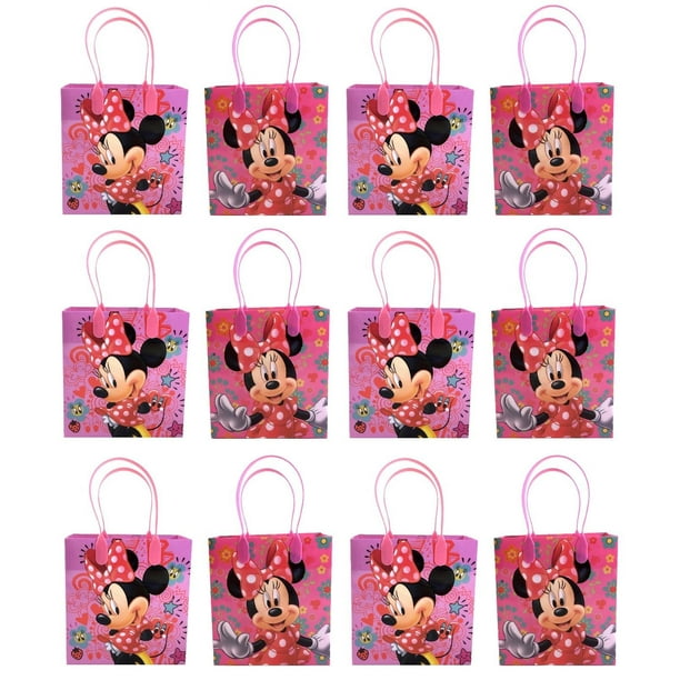 Minnie Mouse 12 Authentic Licensed Party Favor Reusable Medium Goodie
