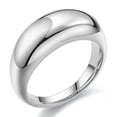thumbnail image 1 of Anillo de acero de titanio para ocio europeo y americano con forma de taza y asa, anillo de pareja de nicho simple que combina con todo, 1 of 6