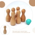 thumbnail image 2 of OULII 1 Set Bowling Game Synthetic Material Indoor Games for Parents, 2 of 8
