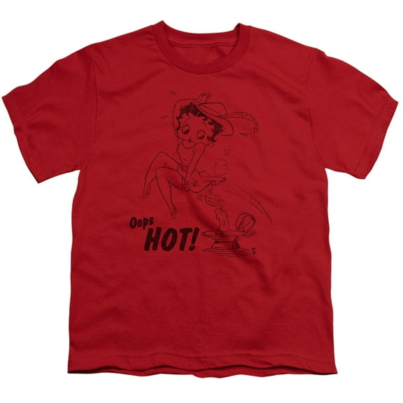 Betty Boop - Nimble Betty - Youth Short Sleeve Shirt - Small