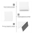 thumbnail image 4 of KONTONTY 3 Pcs Transparent Plastic Supermarket Storage Racks with Strong Magnetic Design Back Support Plates for Store Home and Shopping Mall Use 11.8x8.3x0.47 Inches, 4 of 8
