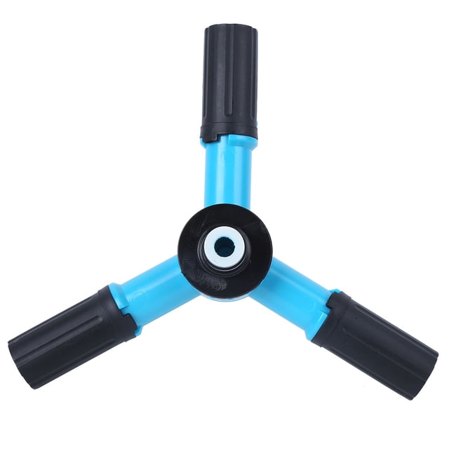 Fyydes Boquilla Giratoria Cabezal de Rociador, Cabezal de Rociador Giratorio de 3 Brazos G1/2in, Boquilla de Riego Móvil, Suministros de Riego para Césped y Jardín