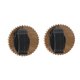 thumbnail image 4 of Ofertas Únicas 1 Par de Encantos para Cordones Brillantes de Rhinestone Redondos con Perlas Clips Decorativos para Zapatos Blancos, 4 of 5