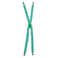 thumbnail image 1 of Bretelles Style X, Vert Forêt, 1 of 1