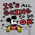 thumbnail image 3 of Disney - Mickey Mouse - It's All Going to be OK - Juniors Ideal Flowy Muscle T-Shirt, 3 of 5