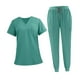 thumbnail image 5 of Conjunto de uniforme médico para mujer, trajes de trabajo de enfermera para spa y belleza. Verde, 5 of 9