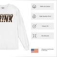 thumbnail image 6 of This Team Makes Me Drink Long Sleeve T-shirt Cleveland Football Fan Tailgating, 6 of 7