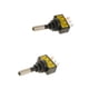 thumbnail image 1 of 2pcs Interruptor para Luces Barco y Amarillo Sharpla LED Interruptor de palanca de balancín SPST, 1 of 8
