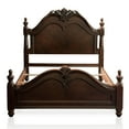 thumbnail image 4 of FOA Ruben 3pc Cherry Wood Panel Bedroom Set - Cal King + Nightstand + Chest, 4 of 15