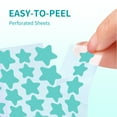 thumbnail image 7 of Pimple Patches for Face, Hydrocolloid Acne Patches, Cute Star Zit Covers, Colorful Superstar Patches Spot Stickers, 102 Count | 4 Sizes (8mm/9mm/11mm/14mm), 7 of 7
