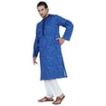 thumbnail image 2 of Atasi Long Sleeves Kurtas For Menâ€™s Mandarin Collar Neck Wear Traditional Wear, 2 of 7