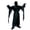 Black, variant on PJKOBMJ Adult Black Hooded Horror Fancy Dress Costume, Jagged Edge Long Robe Outfit with Belt and Gloves for Halloween Party,L