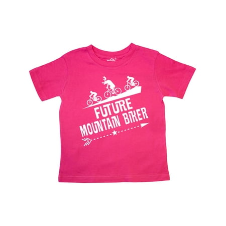

Inktastic Future Mountain Biker Biking Gift Toddler Boy or Toddler Girl T-Shirt