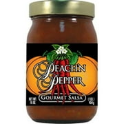 Hot Sauce Harrys HSH1863 HSH PEACH'N PEPPER Gourmet PEACH Salsa - Mild - 16oz