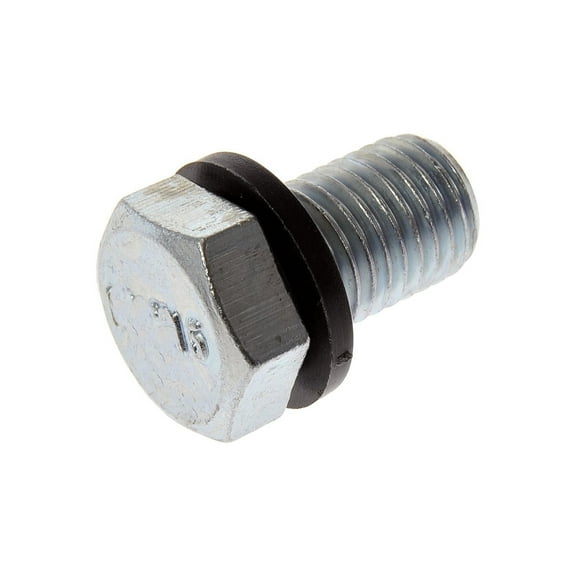 KarParts360 For Mercedes-Benz C300 2015 2016 2017 Engine Oil Drain Plug | Steel Material | Silver | 5.8 Bolt Grade | Conventional Drain Method | Replacement For 29973430, 11131273093