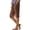 86Coffee525, variant on Women's Casual Summer Knee Length Pants Elastic Waist Loose Fit Button Trousers With Pockets Outdoor Activities Versatile Slacks