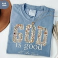 thumbnail image 2 of God Is Good Christian Bible Verse T-Shirt – Inspirational Faith Scripture Tee for Men & Women, Religious One-Sided Shirt for Daily Wear & Church, 2 of 7