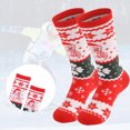thumbnail image 5 of JGTDBPO Outdoor Sports Mountaineering Socks For Children Ski Socks Winter Warm Outdoor Sports Mountaineering Socks Rmal Knee High Warm Socks For Snowboarding Hiking Cold Weather Snow Hunting, 5 of 6