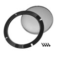 thumbnail image 4 of Rejilla de altavoz de 10" Malla Circular Decorativa Guardias Protectores Accesorios de Audio Negro, 4 of 5