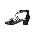 thumbnail image 3 of SANDALIAS DE VESTIR LEON MUJER NEGRO SINTETICO 343405 LEON  343405p, 3 of 4