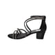 thumbnail image 3 of SANDALIAS DE VESTIR LEON MUJER NEGRO SINTETICO 343405 LEON  343405p, 3 of 4