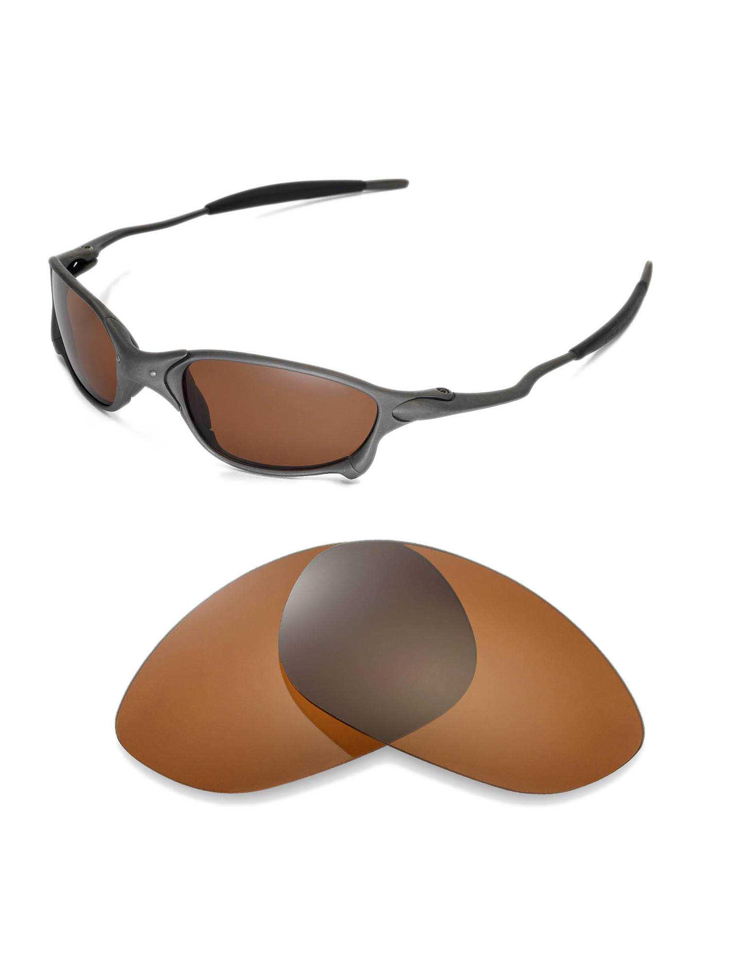Newbee Fashion Polarized ClipOn Flip Up Metal Clip Sunglasses Multi