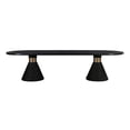 thumbnail image 3 of Rishi Black Rope Oval Table, 3 of 4