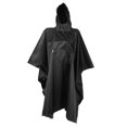 thumbnail image 4 of Poncho al aire libre Lixada Poncho de lluvia con capucha Impermeable Chaqueta impermeable Ciclismo Cubierta de lluvia para acampar al aire libre Senderismo Pesca, 4 of 7