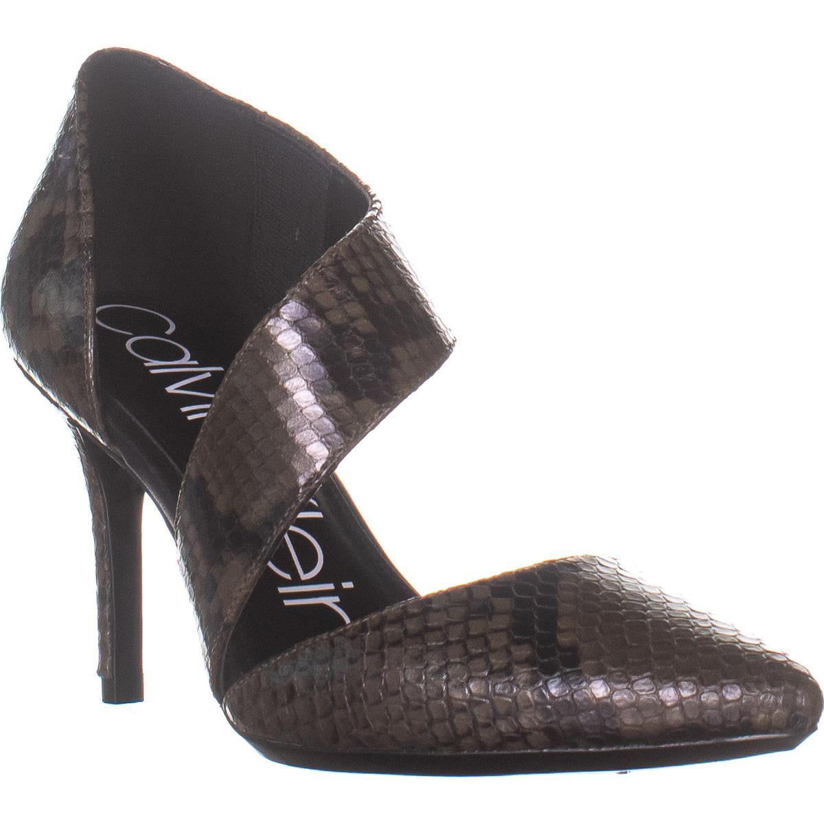 Womens Calvin Klein Gella Slip On Pumps 