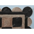 thumbnail image 4 of Chouhan Rugs Natural Jute Scalloped Box Design Rug Bohemian Rug Decor Rug Handwoven Rug Custom Rug Decorative Rug, 4 of 6