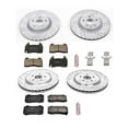 thumbnail image 3 of PowerStop Front and Rear Z23 Evolution Sport Carbon-Fiber Ceramic Brake Pad and Drilled & Slotted Rotor Kit Fits: CHEVROLET Select Models K5603, 3 of 10