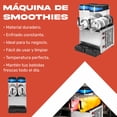 thumbnail image 3 of Maquina de Smoothies Gutstark Frappe Raspado 30 Litros Industrial, 3 of 7