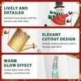 thumbnail image 5 of Christmas Solar Kettle Lights, 2026 New Solar Watering Can with Santa Design with LED Light,Waterproof Outdoor Decorative Solars Light for Garden,Patio,Lawn and Christmas Yard Décor (Snowmen), 5 of 16